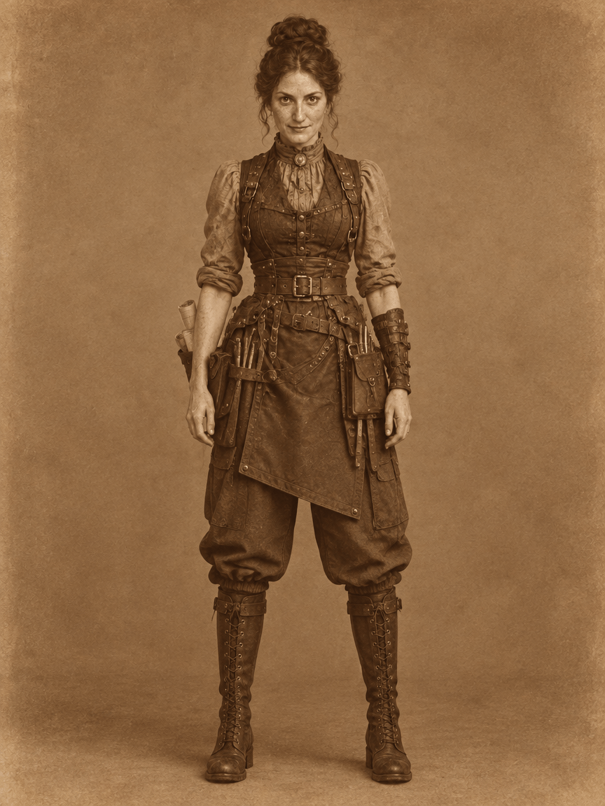 AI-generated image of an unknown character