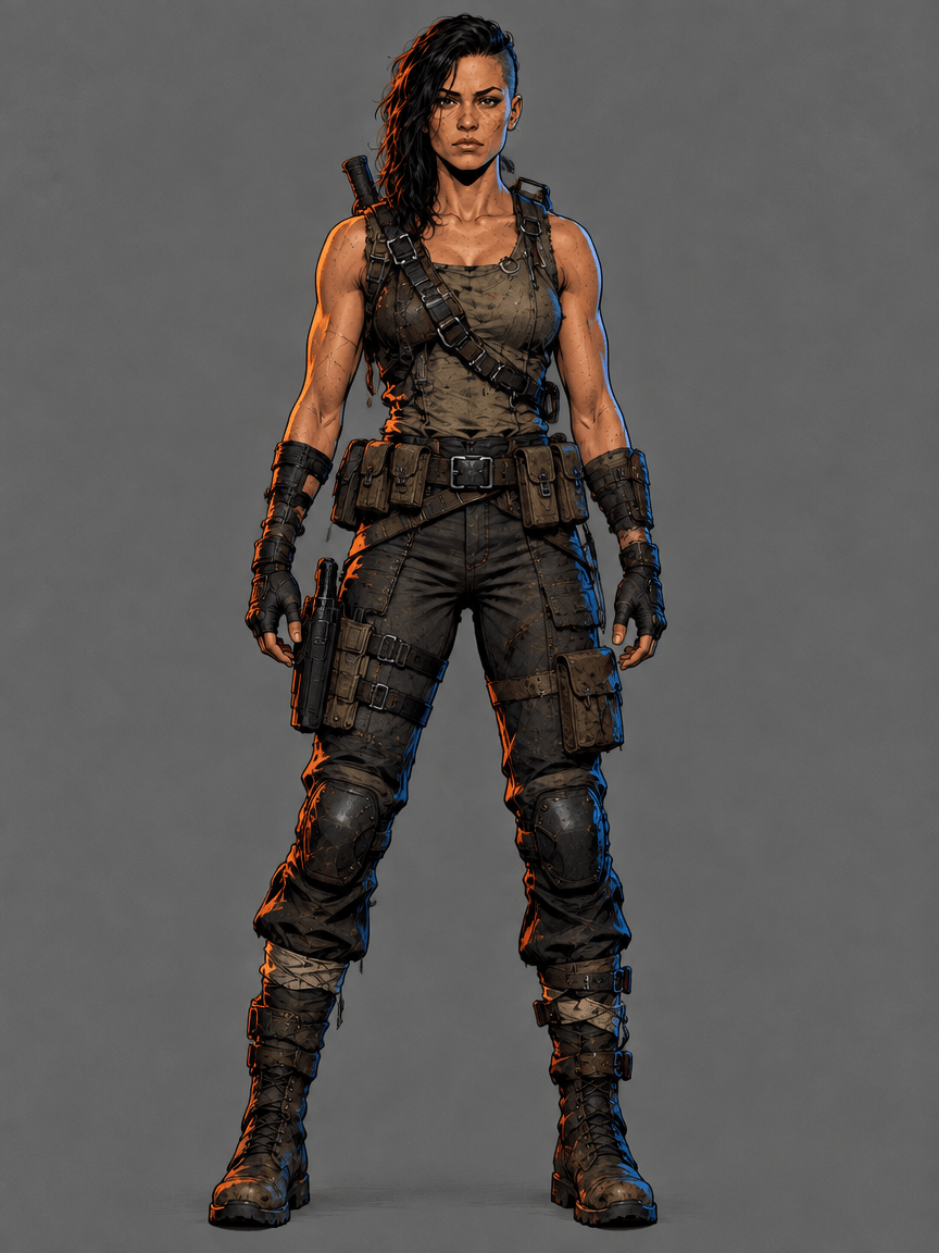 AI-generated image of an unknown character