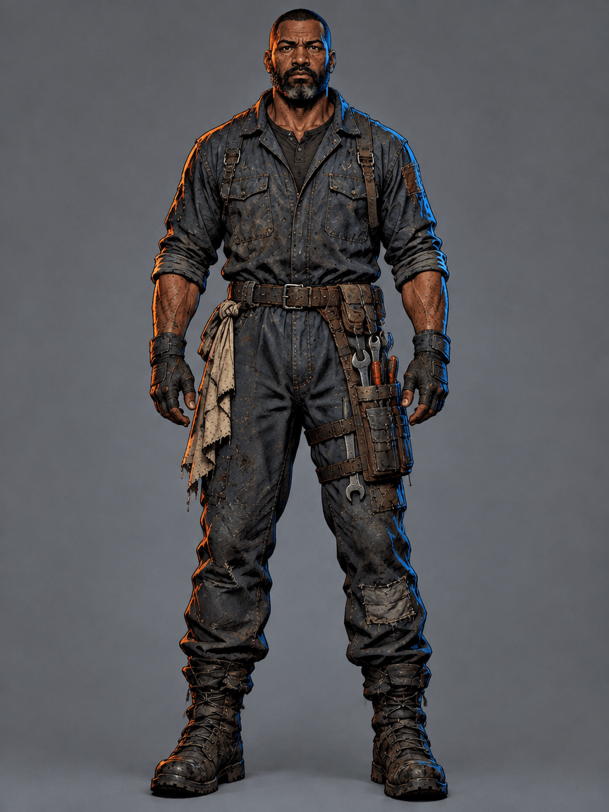 AI-generated image of Marcus Bell