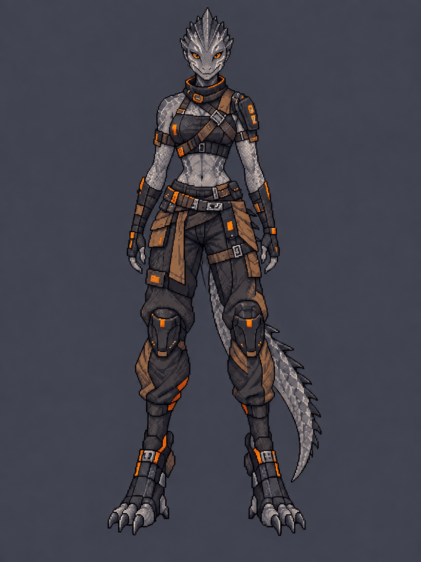 AI-generated image of an unknown character