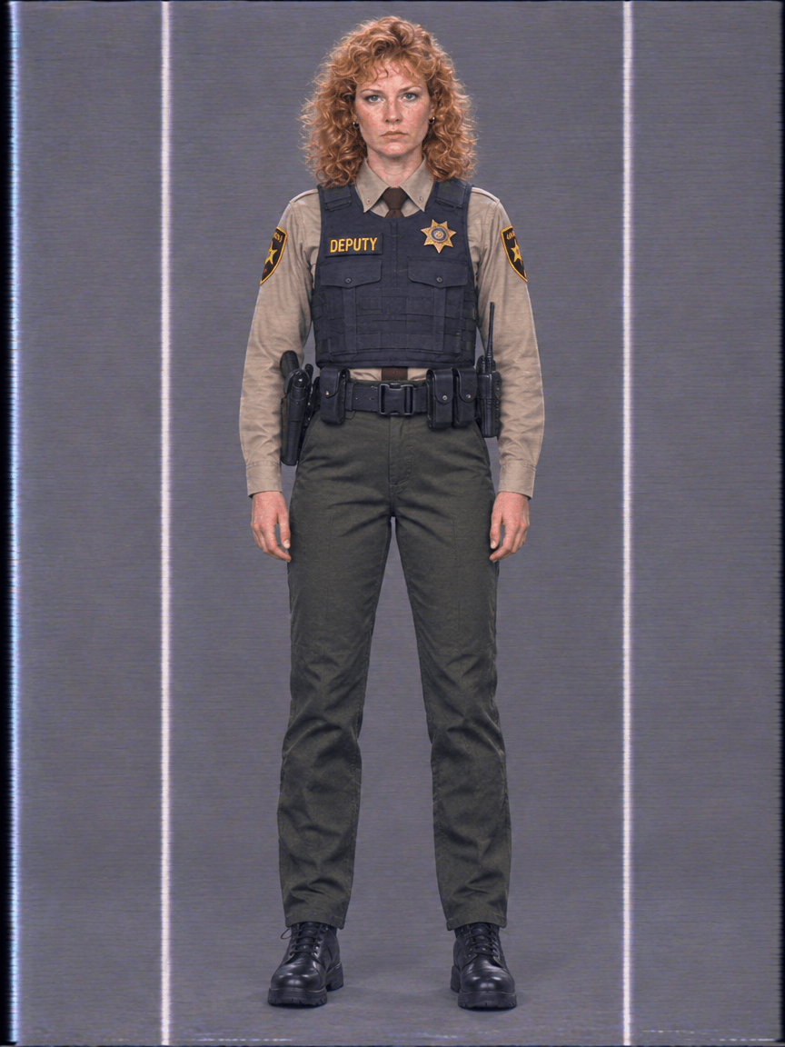AI-generated image of an unknown character