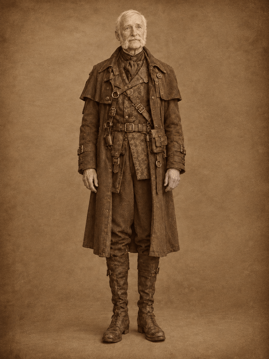 AI-generated image of an unknown character