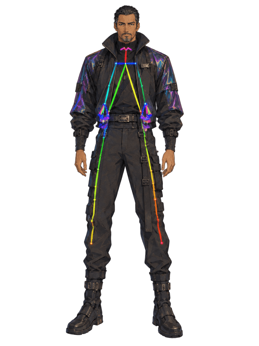 AI-generated image of Silas Moreau