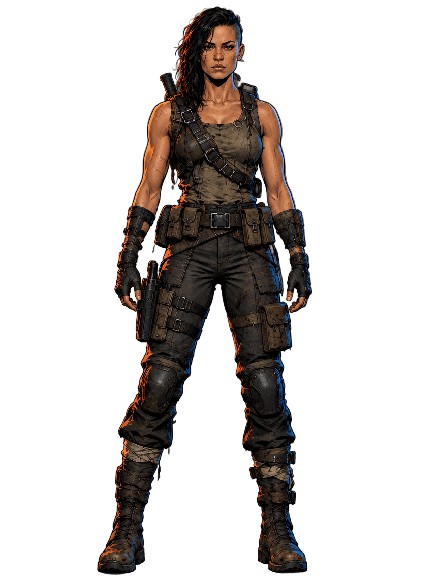 AI-generated image of Rhea Maddox
