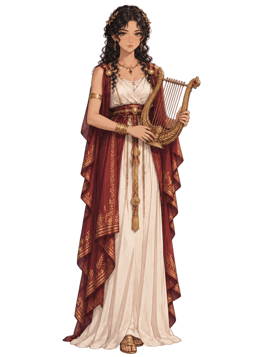 AI-generated image of Thalia