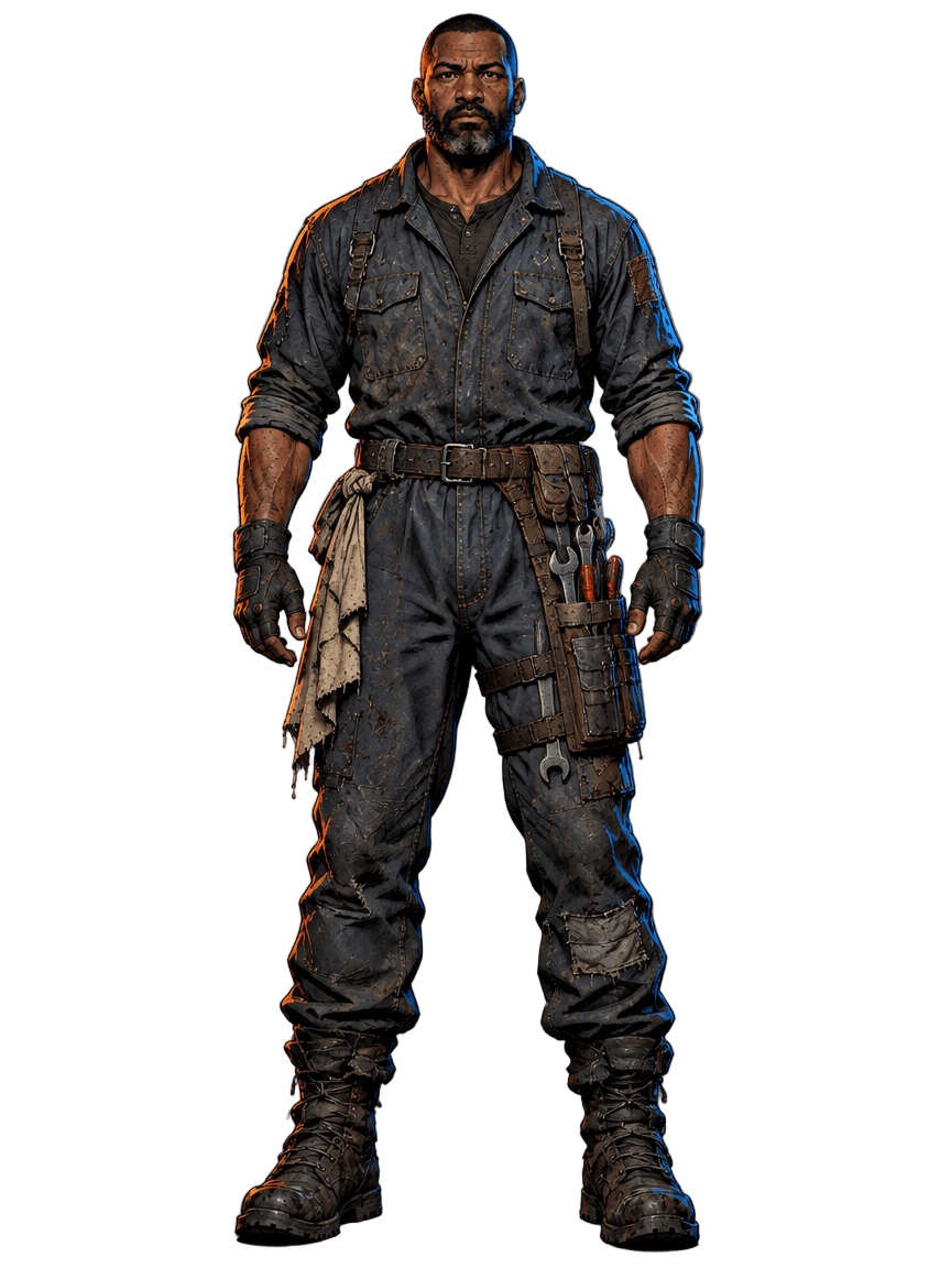AI-generated image of Marcus Bell