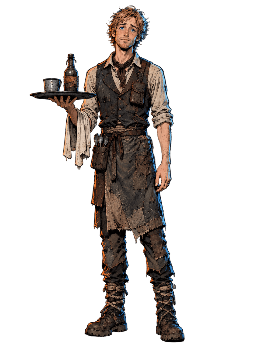 AI-generated image of Danny Whitaker