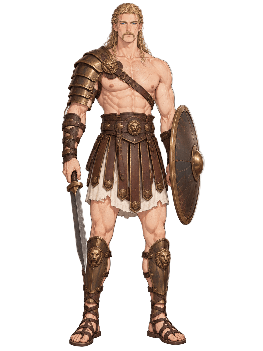 AI-generated image of Brennus