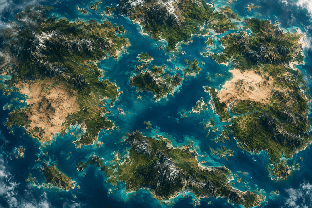 Map, after