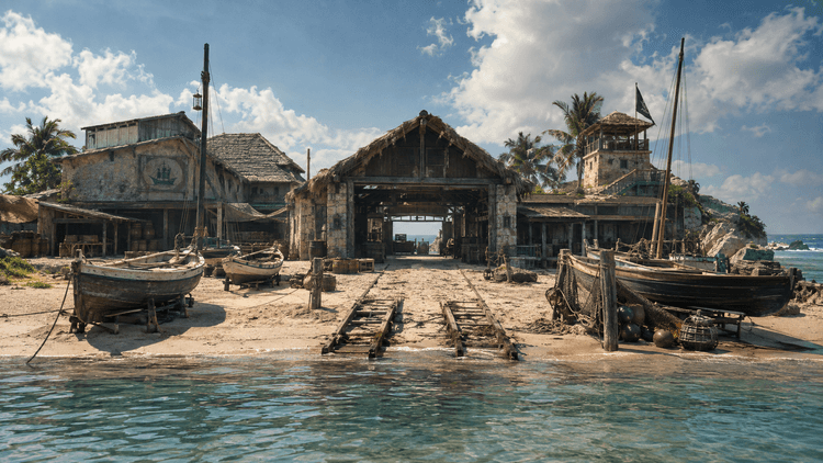 AI-generated place: Gallows Point