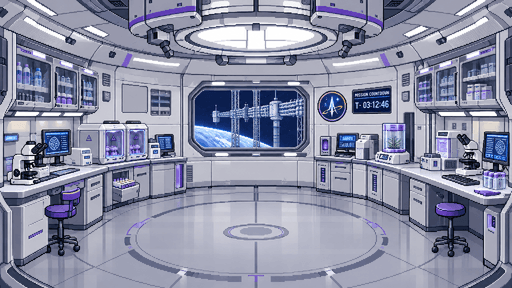 Laboratory Module: default image, before