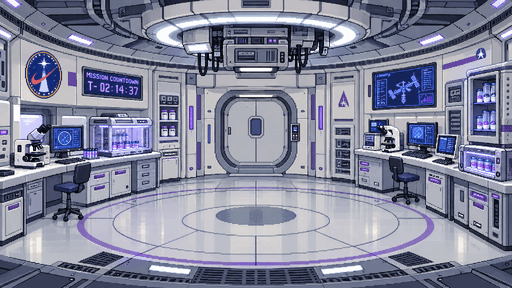 Laboratory Module: default image, after