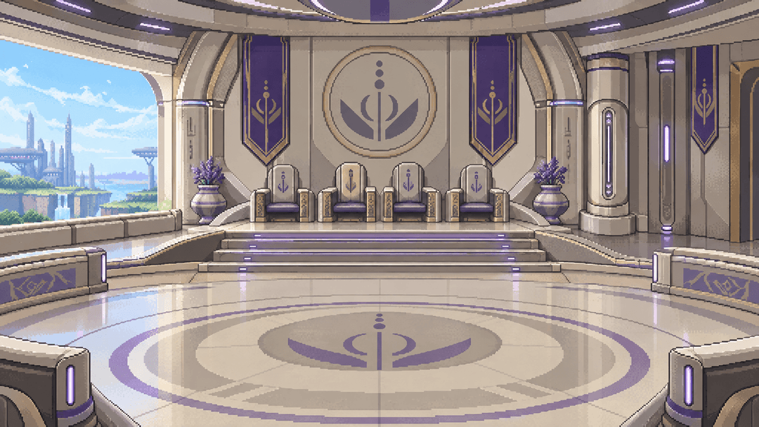 AI-generated place: The Hall of Elders