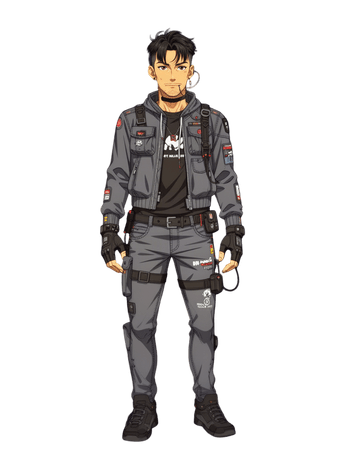 AI-generated character image